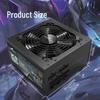 Полностью модульный блок питания для настольного компьютера Great Wall Power X8 850 Вт, сертификат Gold