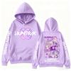 Harajuku Kpop Demon Hunters Graphic Hoodie Mira Rumi Zoey Huntrix Print Hooded Pullover Man Woman Fans Gift Casual Sweatshirt