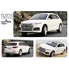 Масштаб 1/32 Q5 SUV, модель автомобиля из сплава, литая под давлением и металлическая игровая модель автомобиля, гиперзвуковая имитация, детская коллекция, подарочная игра