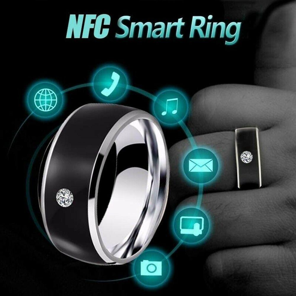 NEW Technology Android Phone Equipment Smart Wearable Connect Intelligent NFC Finger Ring