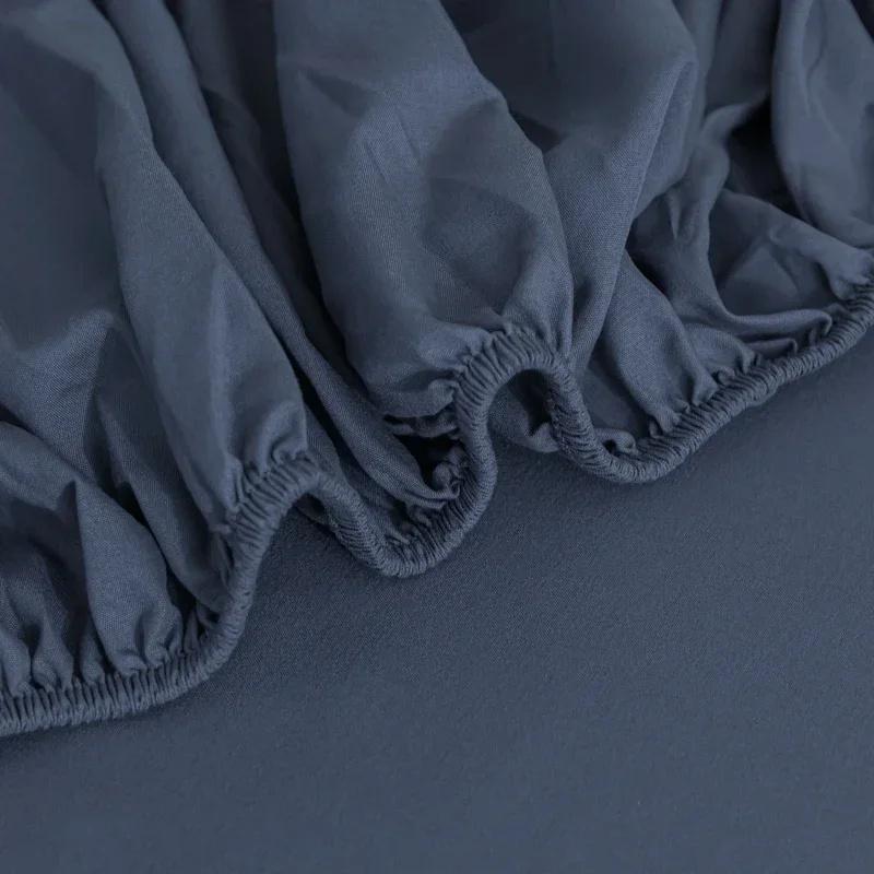 Роскошная двуспальная кровать простыня эластичная простыня на резинке чехол для матраса парное постельное белье нескользящее регулируемое покрывало