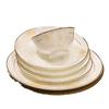 Mode Lanka 56-Piece Ceramic Wedding Dinnerware Set for 10