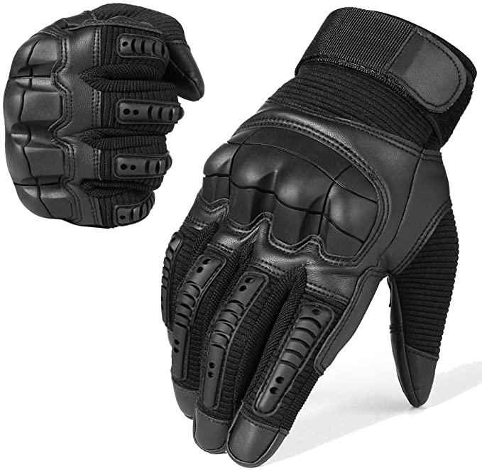 Motorcycle Gloves Men Tactical Military Hunting Shooting Knuckle Protection ATV Quad Sports Cycling Bike Gloves