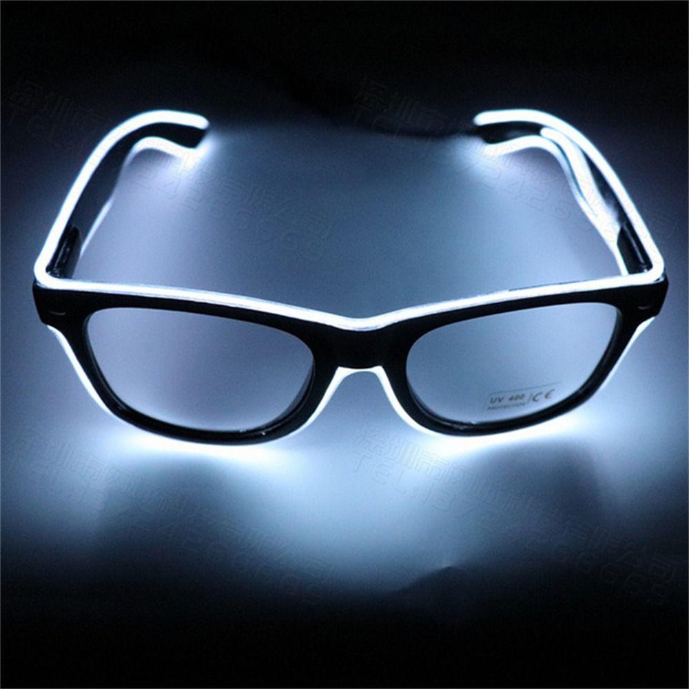 El Wire Party SunGlasses Glow Sunglasses Luminous Glasses Led Glasses Neon Glasses Flashing Glasses