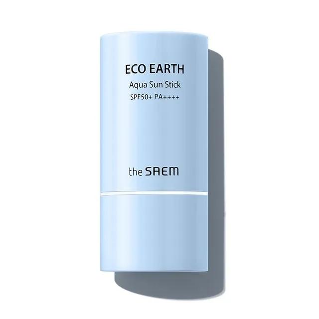 THE SAEM Эко Земля Сила Аква Солнцезащитный Стикер SPF50+ PA++++, 22 г KBeauty KCosmetics