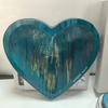 Деревянная молитвенная чаша Yousheng в форме сердца с картой, деревянная чаша ручной работы из теста для молитв и размышлений