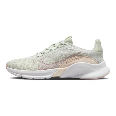 Кроссовки женские Superrep Go 3 Flyknit Next Nature удобные универсальные прочные низкие кроссовки светло-зеленые DH3393-006