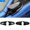 2pcs Auto Car Rear View Side Mirror Cover Trim For BMW F20 F21 F22 F23 F30 F31 F32 F36 X1 E84 F87 M2 Carbon Fiber
