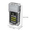 Super Bright Portable Work Light Rotatable Pocket Emergency Lantern  Camping Fishing Walking