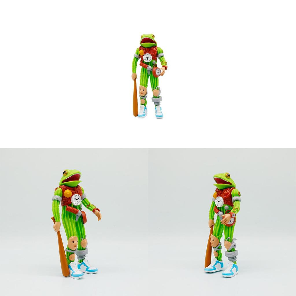 Итальянский Бред Аль Кактус Часы Фьюжн Монстр ПВХ Игрушка с Дизайном Кроссовки для Декора Детской Игровой Комнаты