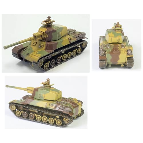 Beaver Corporation 1/144 Japanese Army Weapons Series 2: Reppu and Type 4 Medium Tank 3D Printer Kit BELK144006