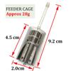 Method Feeder Fishing Carp Feeder Cage Round Square for Maggot Groundbait Carp Coarse Match Barbel Tackle Equipment