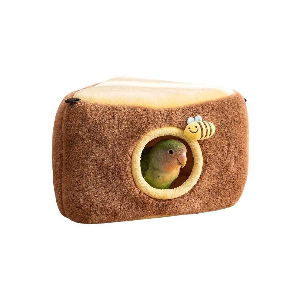 Soft Hanging Bird Nest Cold-Proof Bird Hanging Hammock Breathable Bird Sleeping Nest Bird Supplies