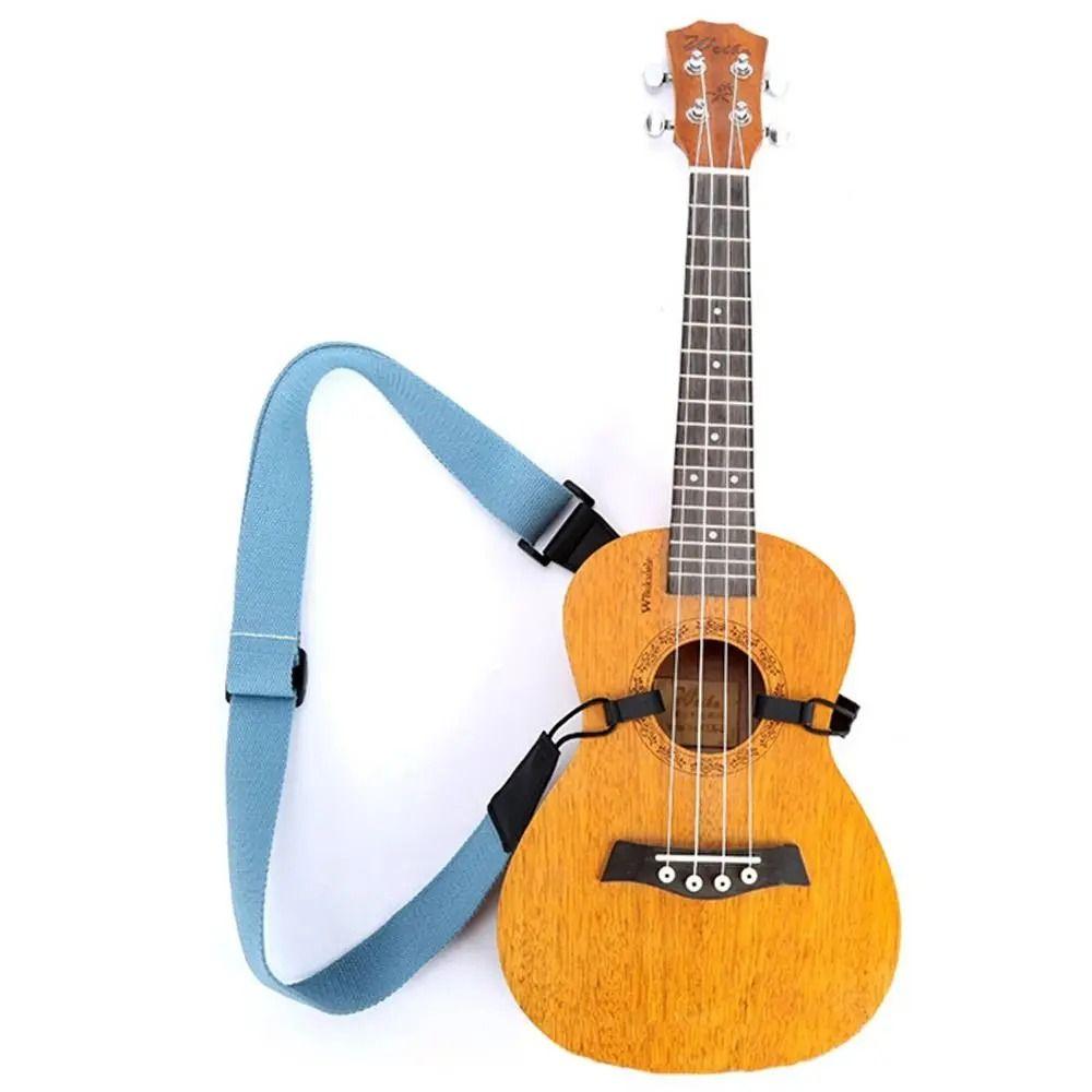 Durable Guitar Strap Adjustable Ukulele Strap Portable Guitar Shoulder Strap Guitar Accessories
