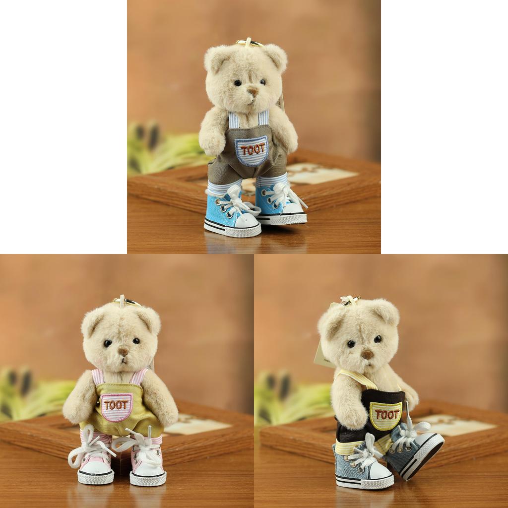 Cute Bear Plush Toy With Jointed Limbs For Kids And Collectors