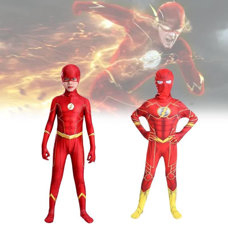Comics The Flash Milk Silk Cosplay Jumpsuit For Roleplay And Stage Performance Special Characters Included