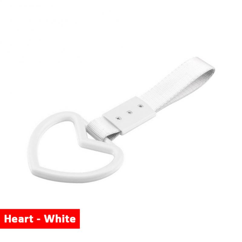 Tsurikawa Heart JDM Train Bus Handle Hand Strap Styling Drift Charm Strap Drift Auto Accessories Car Strap