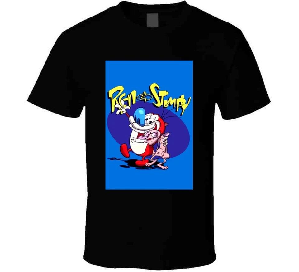 The Ren And Stimpy Show Top 90's Vintage TV Show Cool Retro Fan T Shirt