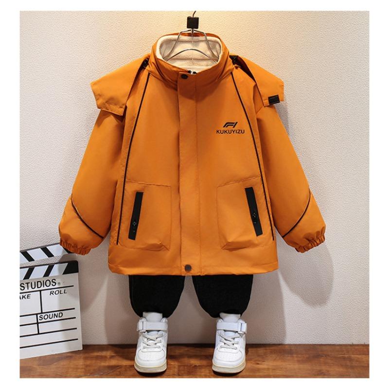 Boy S 3 In 1 Detachable Big Kids Winter Autumn Jacket
