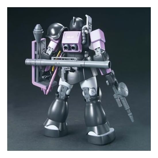 BANDAI SPIRITS HGUC Мобильный доспех Гандам Заку I (Черные Три Звезды Кастом) Пластик 1/144 масштаба с цветовой кодировкой