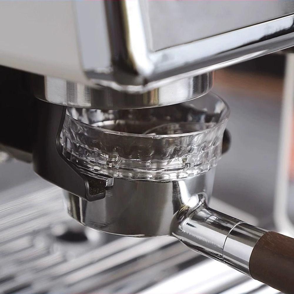 Plastic Espresso Dosing Funnel Magetic Filling Ring Tool Coffee Distribution Tool Coffee Machine