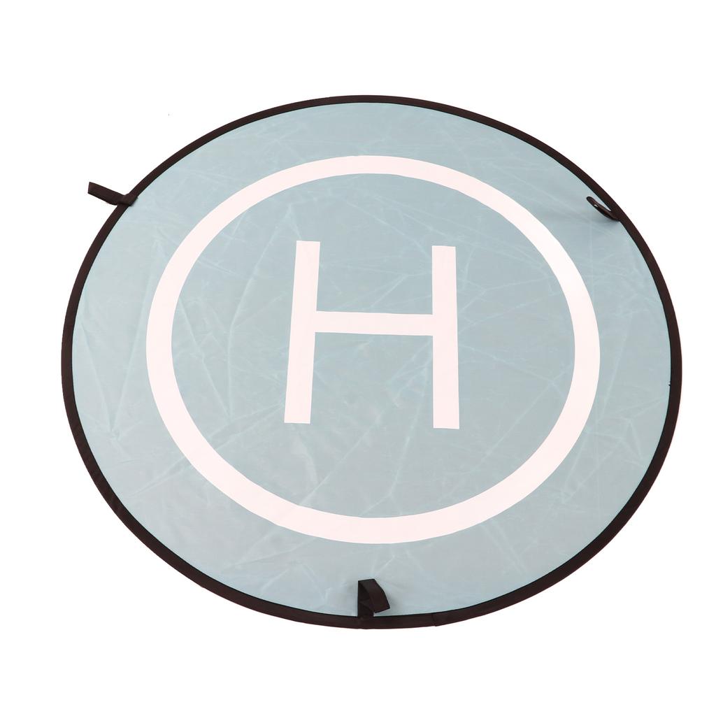 Drone Landing Pad 75cm Diameter Round Waterproof Foldable Lightweight Double Sided Drone Parking