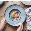 Керамическая обеденная тарелка Ресторан Толстая тарелка для супа, пасты, десерта Тарелки для закусок Специальная посуда для суши