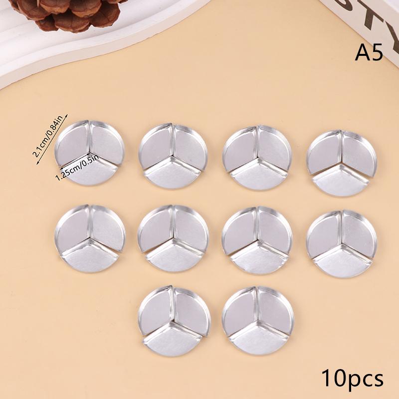 10Pcs Empty Metal Tin Palette Pans Round Metal Pans Cosmetic Eyeshadow Pans For Eyeshadow Palette Magnetic Makeup Palette