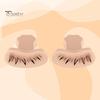 1 Pair False Eyelashes Eye Line Stamp Natural Looking Fake Bottom Lashes Plastic Stamp for Easy To Line Reusable Eyelashes Prints Stamp for Women