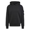 Adidas Juventus Nasa-Inspired Seasonal Doubleknit Hoodie Black Men Streetwear JE3129