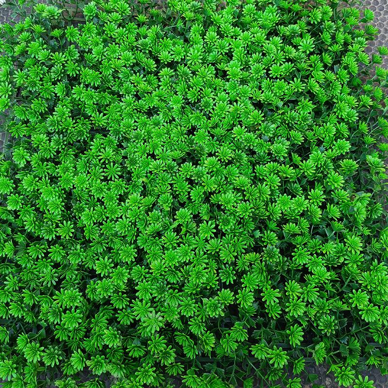 Simulation Green Sculpture Plant Wall, Outdoor Sunscreen, Sunflower Lawn, Garden Landscape Decoration Modeling Background Wall