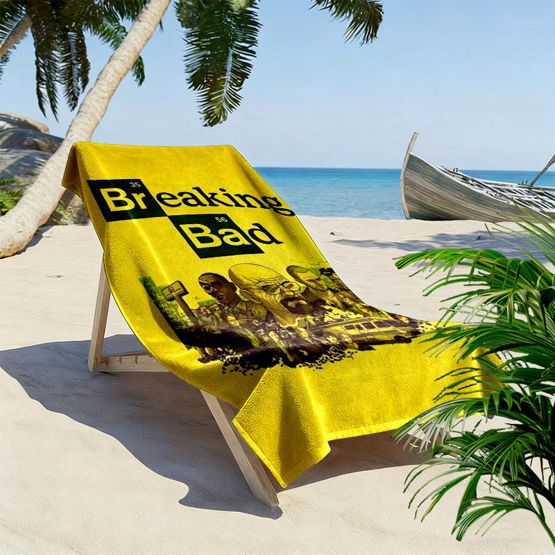 Chemical Chaos Unleashed beach towel Portable for travel Outdoor camping seaside swim Absorbent bath towel Fashion Outdoor picnic beach mat Comfort