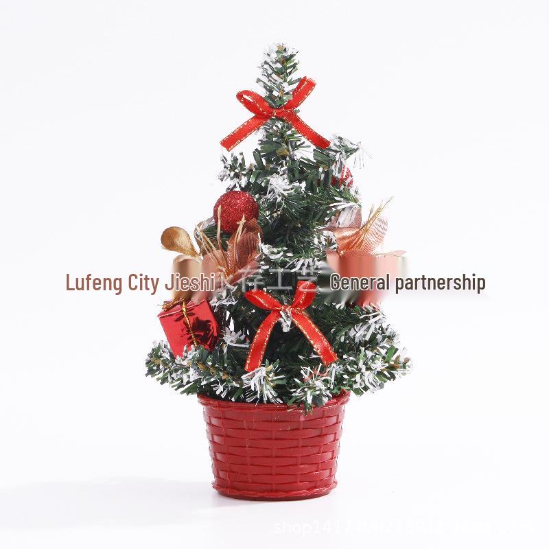 Праздничные мини искусственные елочные украшения - 20 см настольные семейные подарки