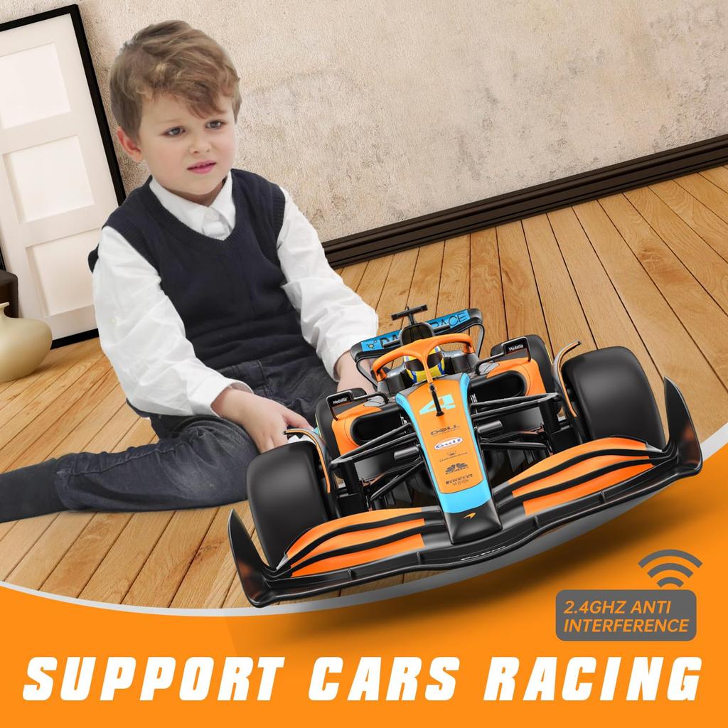 Rastar McLaren MCL 36 First Class Equation Racing Car RC Racing Scale McLaren F1 Remote Control Toy Car Car, 1/12