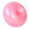 50cm PVC Pink Doughnut Shape Thicken Anti Explosion Inflatable Seating Exercise Yoga Ball
