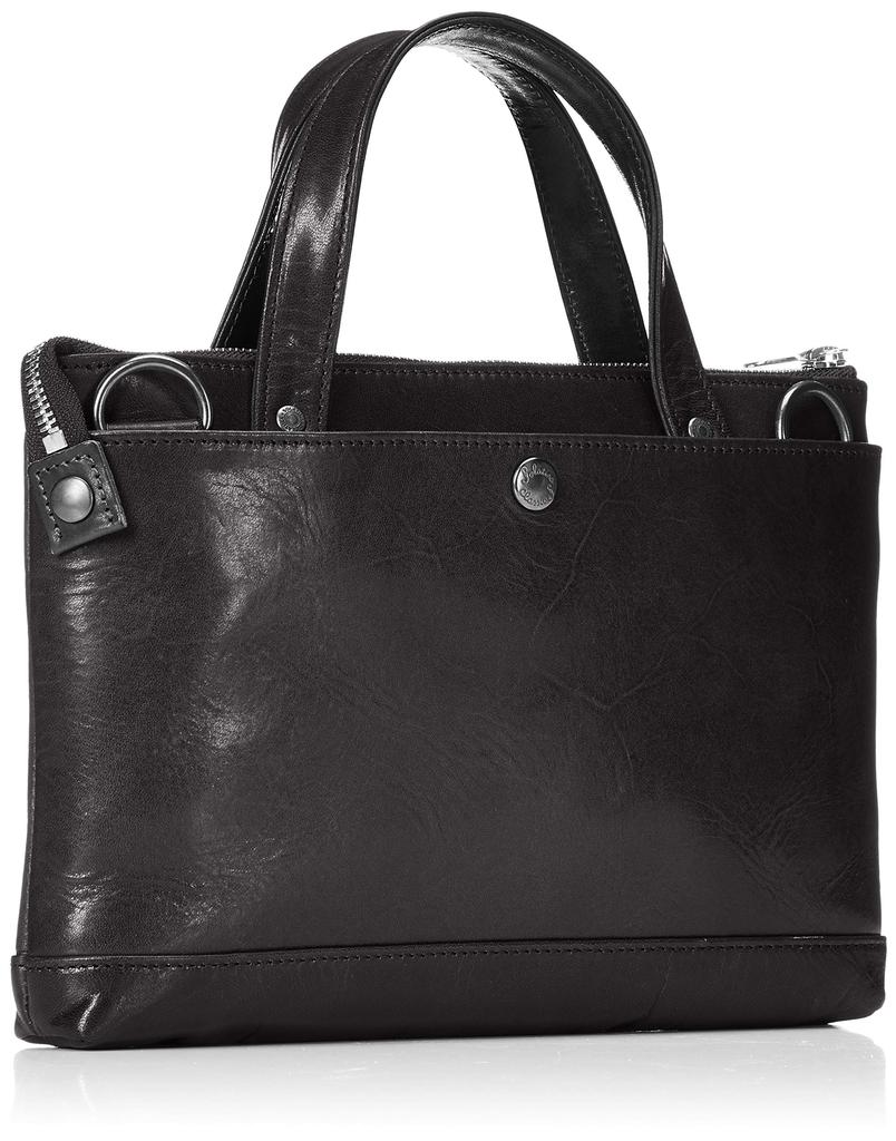 Driving Bag 2WAY Black X Brown [Solatina]