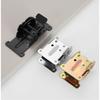 4Pcs Foldable Bracket Self-Lock Hinge Hardware with Screw Lock Extendable Support for Table Leg Bed Foot Workbench