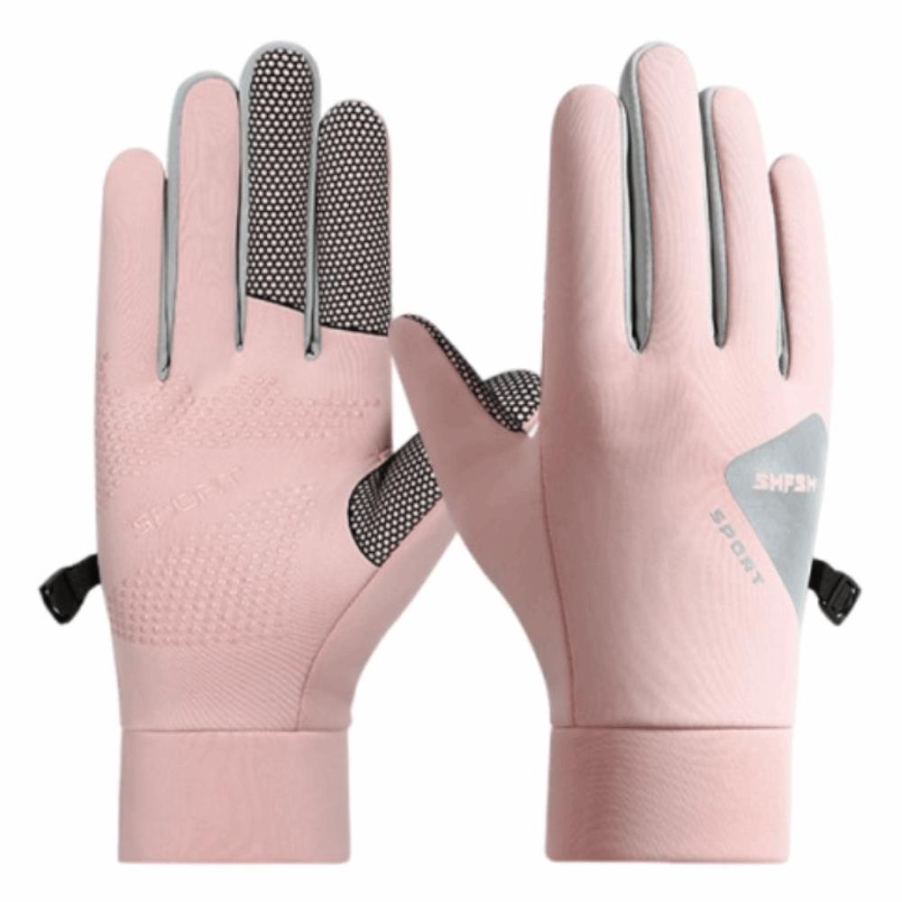 Waterproof Winter Cycling Gloves Anti-Slip Riding Protective Mittens Cold-proof Gloves  Running