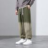 Большие размеры мужские спортивные штаны для бега спортивная одежда градиентные цвета мешковатые штаны повседневные свободные спортивные брюки мужские
