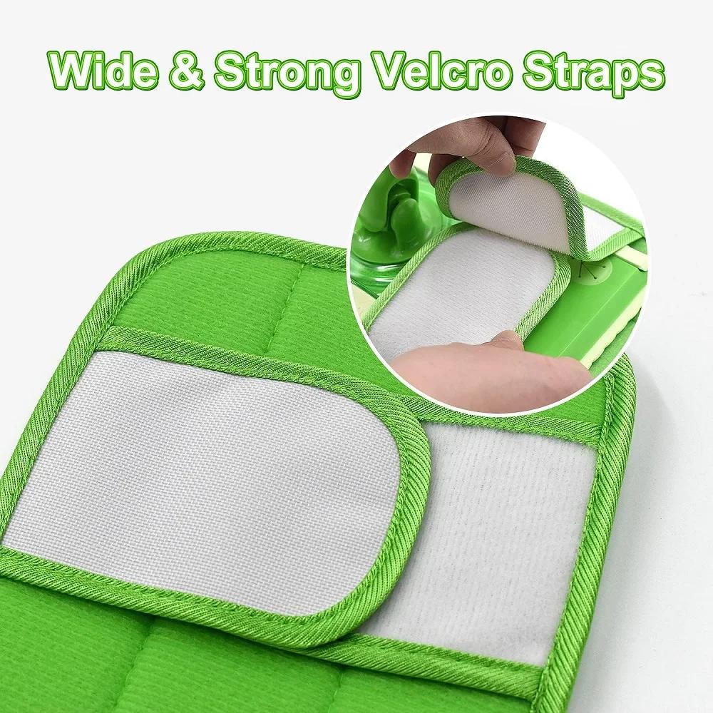 Насадки из микрофибры для швабр Swiffer Sweeper 12 дюймов Многоразовые Моющиеся Сменные насадки для швабры для пола Мультиповерхностная Влажная и Сухая уборка