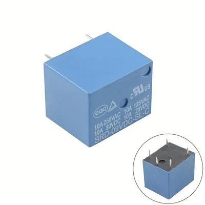 Реле SRD-09VDC-SL-C T73 9V 5 контактов Тип для печатной платы Силовое реле Электронный DIY-набор srd09vdcslc