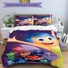 Inside Out Emotions Adventure Print 3Pcs Bedding Setduvet Cover With 2 Bedropillowcase Home Birthday Gift