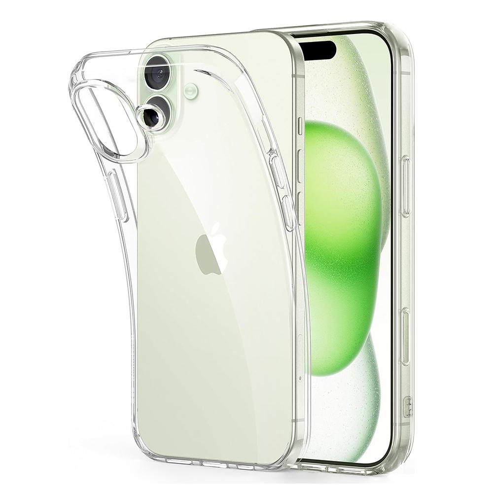 Ультратонкий прозрачный силиконовый чехол для телефона iphone 16 Plus 11 12 13 14 15 16 Pro Max 16e Прозрачный противоударный чехол для телефона Fundas