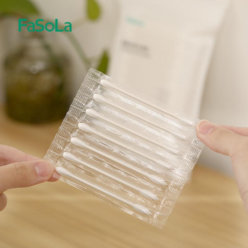 FaSoLa Двусторонние косметические и ушные ватные палочки