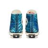 Converse Кеды унисекс Chuck High-Top из парусины с животным принтом 1970-х годов Синие 167486C