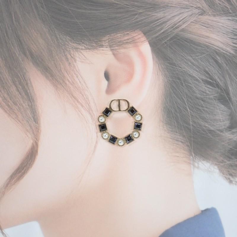 Dior  E1858PTCCY Pierce gold metal Women