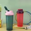 Шейкер для протеинового порошка 600 мл, Чашка для молочного коктейля, Чашка для воды для фитнеса и спорта с шариком для перемешивания, С возможностью печати