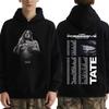 Tate McRae Miss Possessive Tour 2025 Vintage Hoodie Men's Women Aesthetics Pullover Long Sleeves Loose and Casual Sweatshirts