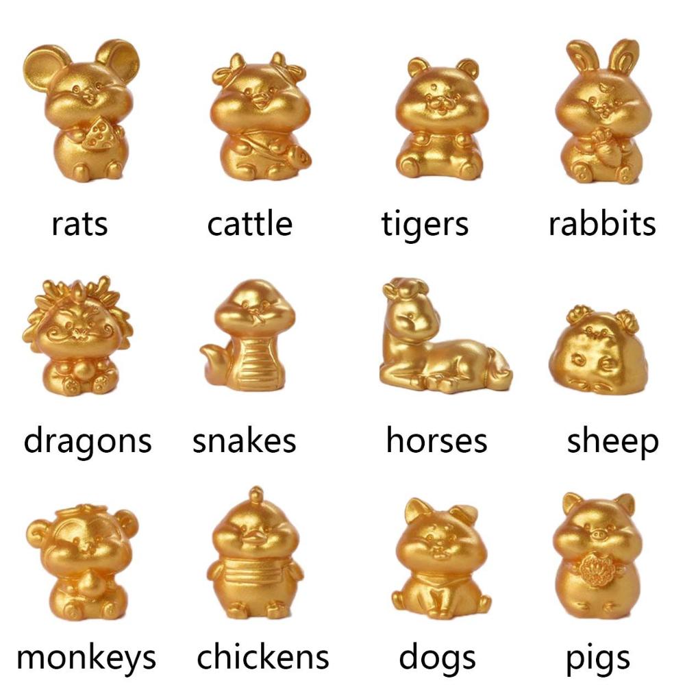 DIY Home Decoration Fairy Garden Cow Figurines Micro Landscape Miniature Taurus Animal Model