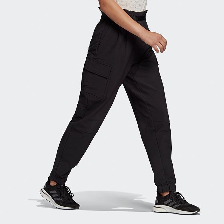 Женские трикотажные спортивные штаны Adidas Женские Черные